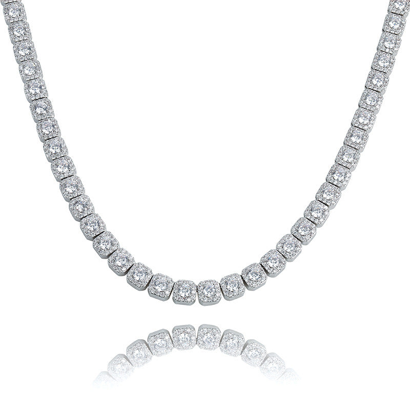 Zircon Plum Necklace