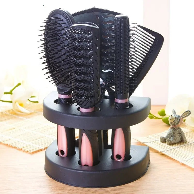Hair Salon Hair Cutting Comb Set Of Women And Men Blowing Hair Makeup Mirror Special Fluffy Styling Comb Set Women Douson Odeh