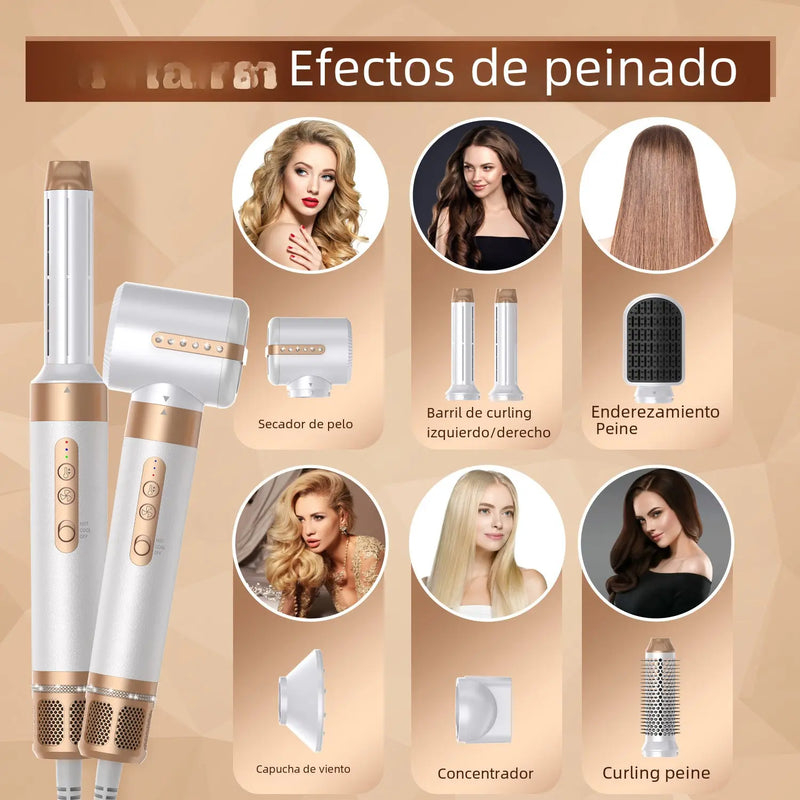 7-in-1 High-Speed Hot Air Brush for Styling Mi tienda