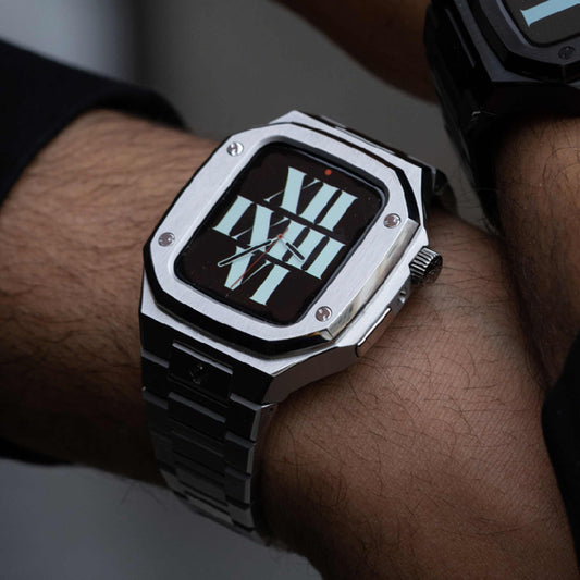 Watch Strap Modification Metal Stainless Steel Watch Integrated Case Protective Case