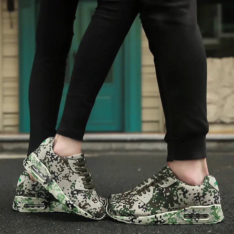 Men and women shoes running shoes sneakers low to help cushion shock absorption candy color fashion retro casual running shoes Douson Odeh