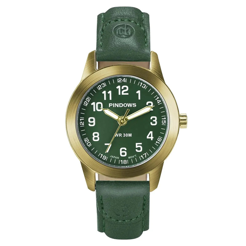 PINDOWS Watches for Women Classic Business Analog Quartz Small Ladies Watches 3ATM Waterproof Fashion Dress Watch with Easy-to-Read Luminous Dial Douson Odeh