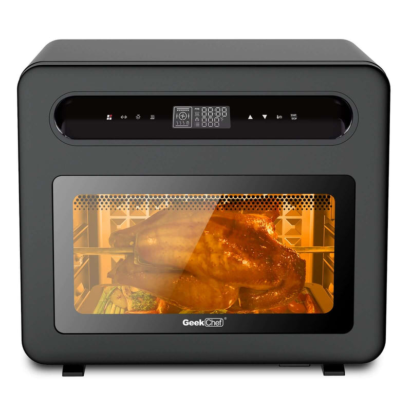 Geek Chef 26QT Steam Air Fryer Oven Combo | Convection Countertop Toaster Oven