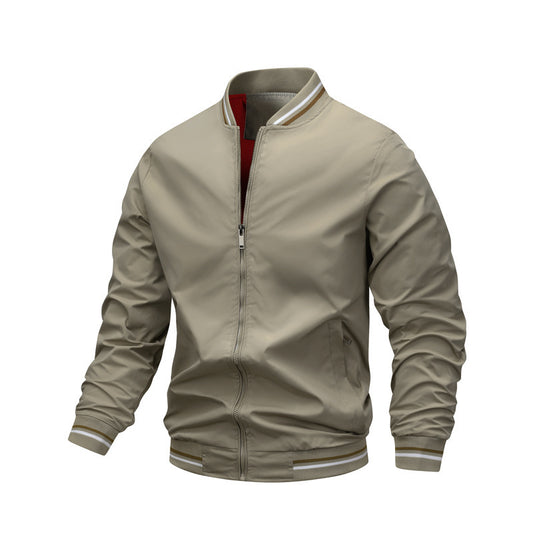 Trendy Coat Men's Upperwear Thin Jacket