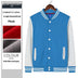 Brushed Jacket Coat Student Party Embroidery Print Douson Odeh