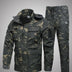 Fleece-lined Work Clothes Suit Men's Waterproof Labor Protection Clothing Warm Camouflage Clothing