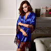Pajama dress long-sleeved lace gown