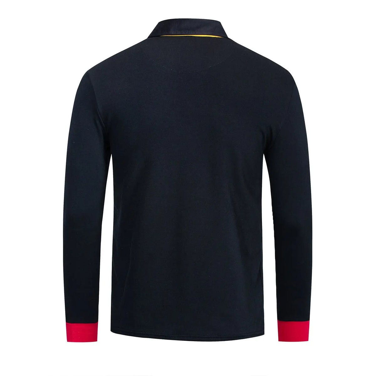 Men Colorblock Short Sleeve Polo Shirt Douson Odeh