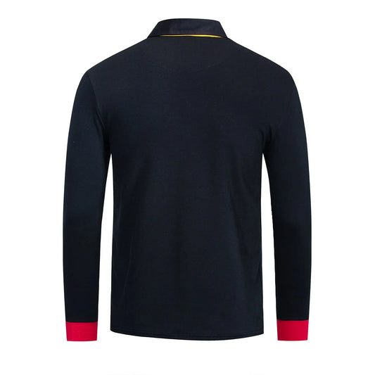 Men Colorblock Short Sleeve Polo Shirt Douson Odeh