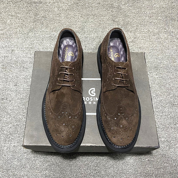 Men's Shoes Summer Leather Shoes Men's Casual Business Formal Wear