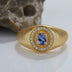 S925 Sterling Silver Zircon Ring