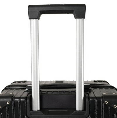 3-piece Hard Shell Luggage Set, Suitable For Both Long-distance And Short Distance Travel. Equipped With Four-wheel Rollers, Password Lock, And Hiking Bag