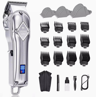 Top Limural Hair Clippers Professional Cordless Clippers Hai