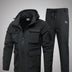 Fleece-lined Work Clothes Suit Men's Waterproof Labor Protection Clothing Warm Camouflage Clothing