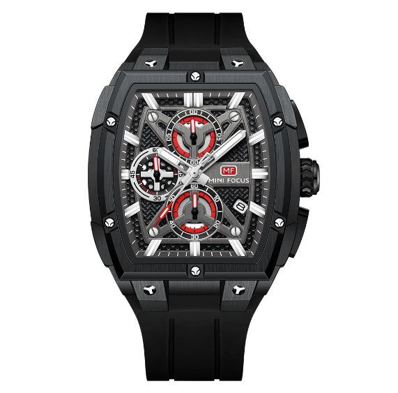 Watch Men's Arc Mirror Multi-layer Hollow
