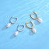 French Style S925 Sterling Silver Natural Pearl Earrings