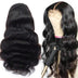 Natural Wig Real Hair Before Lace Black