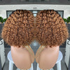Cross-border E-commerce Exclusively For Ombre Curly Bobo1b30 Human Hair Lace Wig