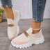 Women's Mesh Chain Slip Ons