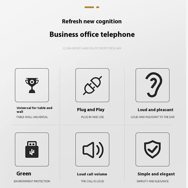 Digital Wireless Business Office Home DECT Phone
