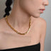 Square 316L Steel Bracelets Necklace For Men And Women