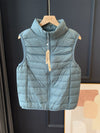 Plus Size Women's Winter Lightweight Down Vest