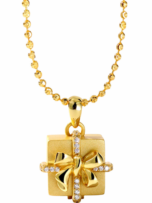 Gift Box Necklace Can Be Opened For Photos