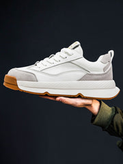 Casual Shoes Men's Leather Sneakers Trendy Dad
