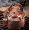 Handmade Thickened Copper Kettle Retro Copper Kettle Purple Copper Teapot