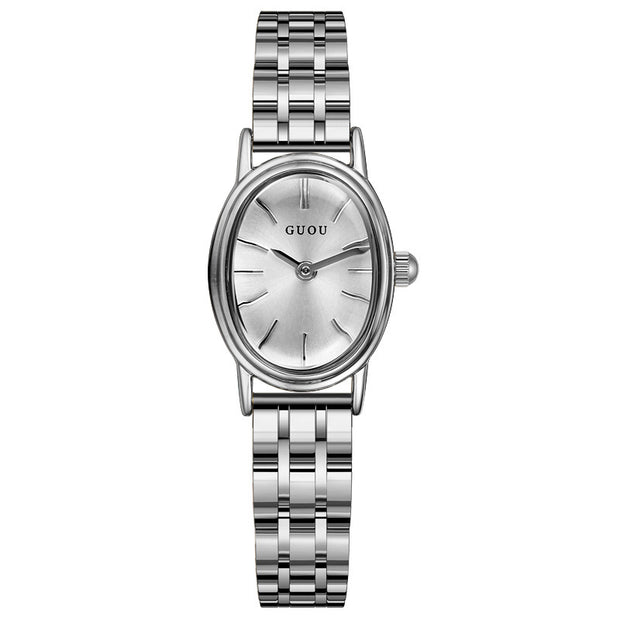 Oval Dial Female Casual Light Luxury Art