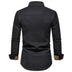 Men's Shirt Color Matching Long Sleeve Clothing Douson Odeh