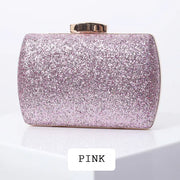 Luxury Golden Sequin Clutch Bags for Women