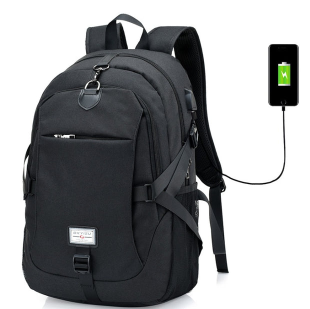 New shoulder bag unisex backpack New multi-function rechargeable outdoor travel bag big computer bag