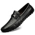 Leather Casual Non-Slip Driving Shoes Lazy Shoes Douson Odeh