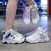 High-top sneakers, white shoes, women Douson Odeh