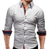 Classic Inner Slim Men Shirt Douson Odeh