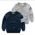 Boy's long sleeve round neck pullover