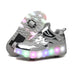 Children's Wheel Shoes LED  Light Emitting Charging Children's Lamp Shoes Douson Odeh