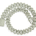 European And American Hip-hop Exaggerated Diamond Three Row Copper Inlaid Zircon Cuban Necklace