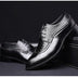 new spring men flats lace up male business oxfords men leather shoes