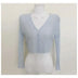Solid Color Long Sleeve Buckle Sun Protection Cardigan Sweater Douson Odeh
