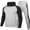 Sports Set Men's Sweater Suit With Hood Loose Pants