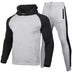 Sports Set Men's Sweater Suit With Hood Loose Pants