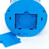 Colorful star projector lamp battery compartment showing the inside structure and battery slot design.