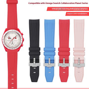 Liquid Silicone Curved Strap Watch Accessories