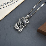 S925 Sterling Silver Original Design National Fashion Men's Necklace Pendant