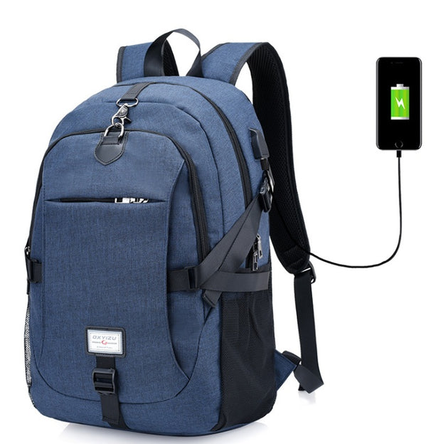 New shoulder bag unisex backpack New multi-function rechargeable outdoor travel bag big computer bag