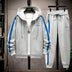 Casual Sports Suit Men's Loose Sportswear Hooded Douson Odeh