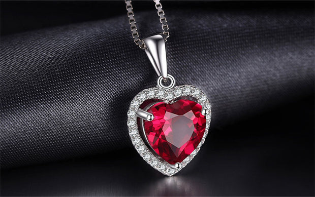 European and American Love Ring Necklace