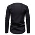 Color Block Zipper Design Plus Size Long Sleeve Shirt